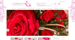 Desktop Screenshot of caperucitarosa.com.do